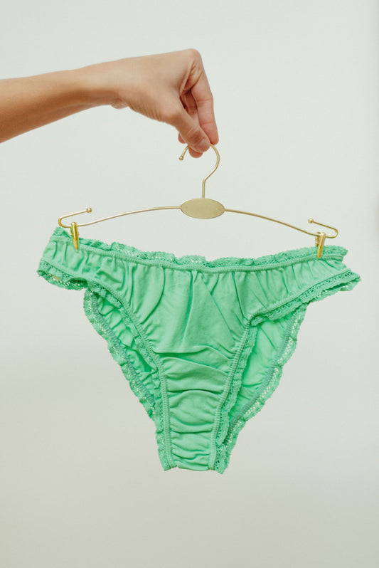 The neptune green frilly panties